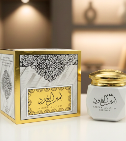 Ameer Al Ooud Premium Bakhoor Incense - Saudi Arabia Made, Brown Scented Home Fragrance, 40g