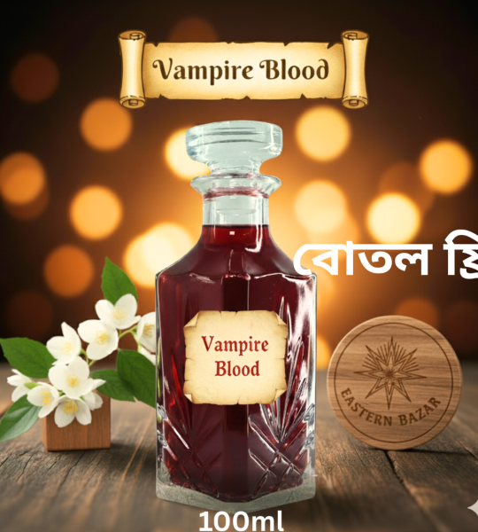 Vampire Blood Concentrated Perfume Oil 100 ml- Attar for men and women free 150ml glass bottle by Eastern Bazar