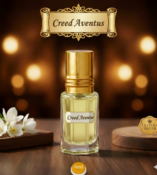 Premium Creed Aventus – Premium Long Lasting Concentrated Perfume Oil for Men by Eastern Bazar– Non-Alcoholic | Fruity Woody Scent | 12ml
