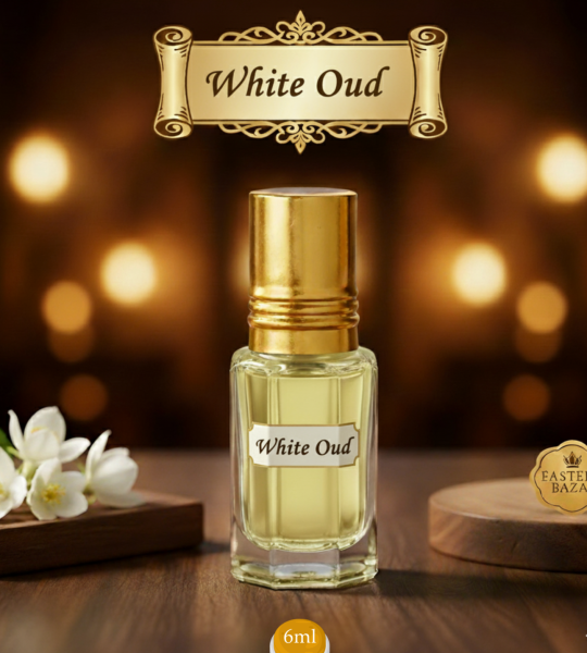 White Oud – Premium Luxury Concentrated Perfume Oil Long Lasting 12ml by Eastern Bazar