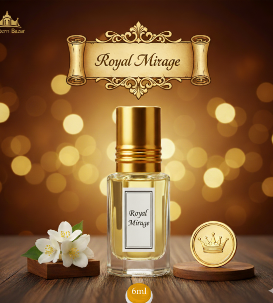 Royal Mirage Premium Concentrated Perfume Oil by Eastern Bazar– Long Lasting Alcohol-Free for 12ml